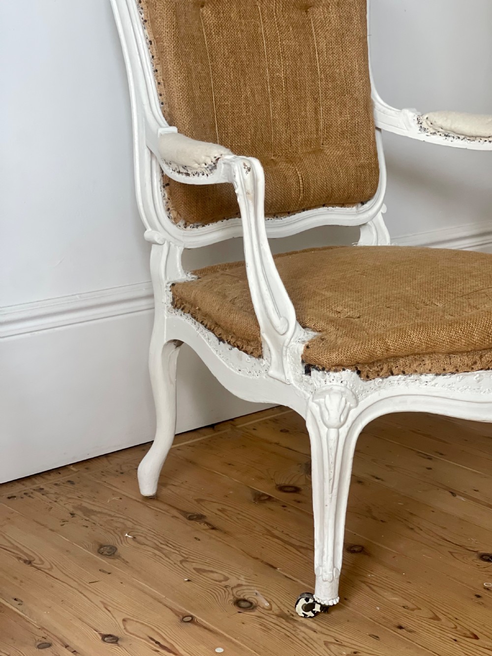 Pair of 19th century French Louis XV chairs View III