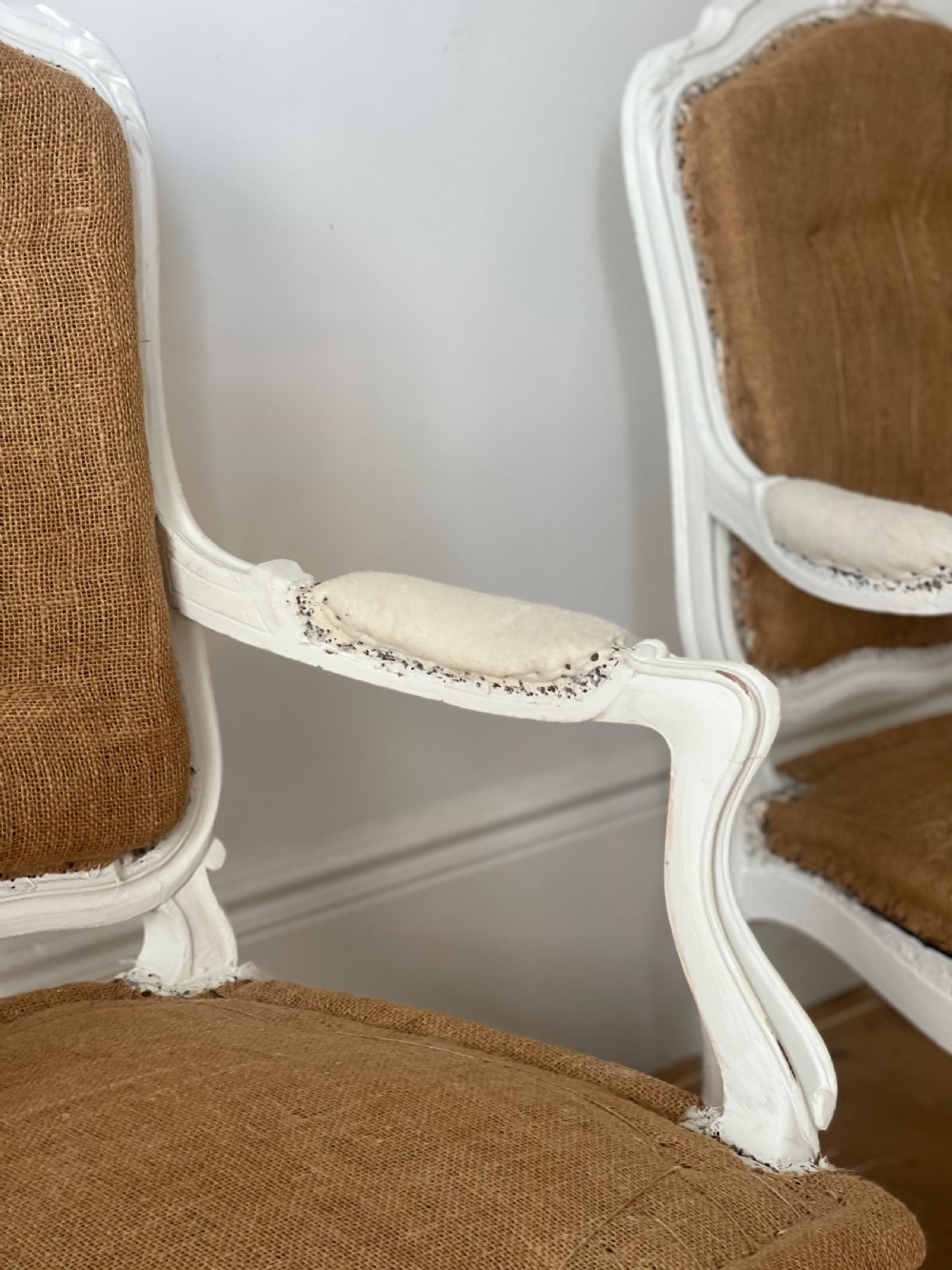 Pair of 19th century French Louis XV chairs View VIII