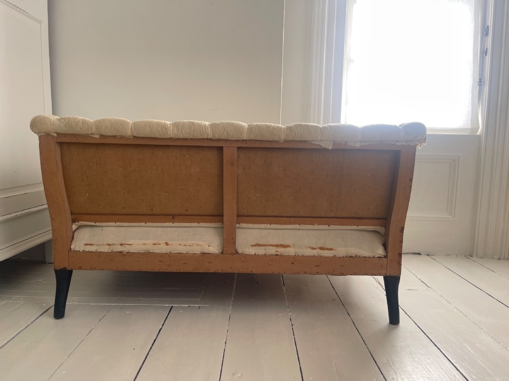 19th century French sofa chaise View V