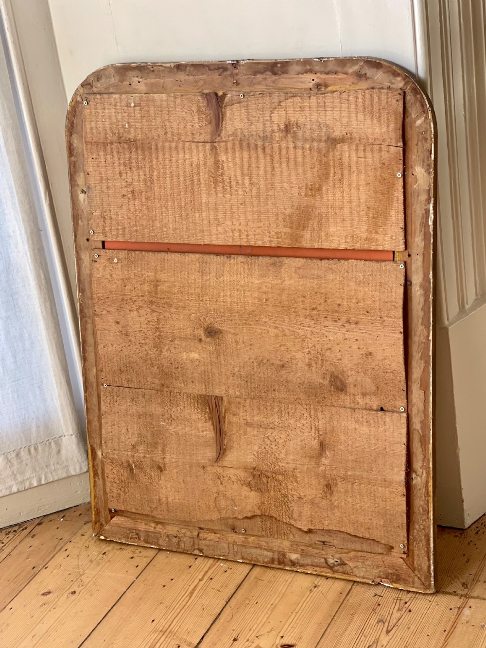 19th century French gilt Louis Philippe mirror  View V