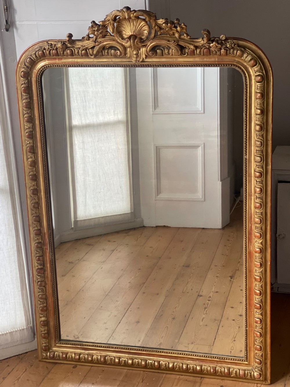 19th century French Louis XV mirror  View III