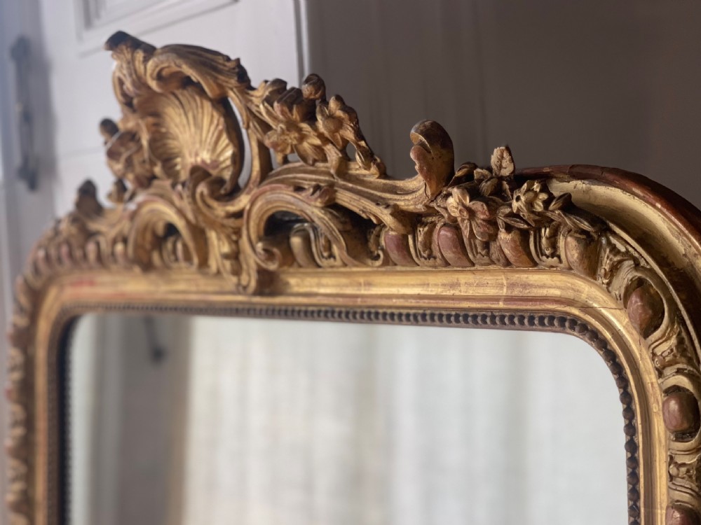 19th century French Louis XV mirror  View VII