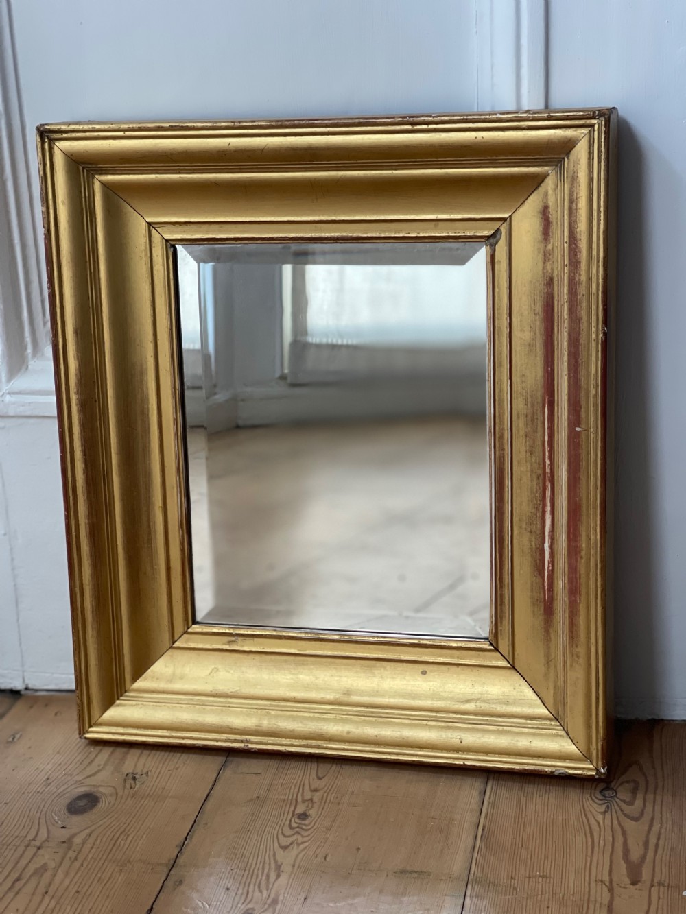 Antique French gilt mirror  View II