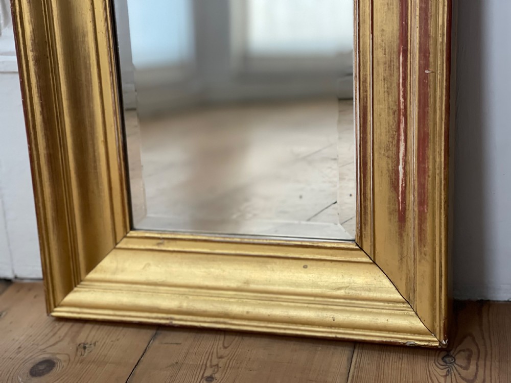 Antique French gilt mirror  View IV