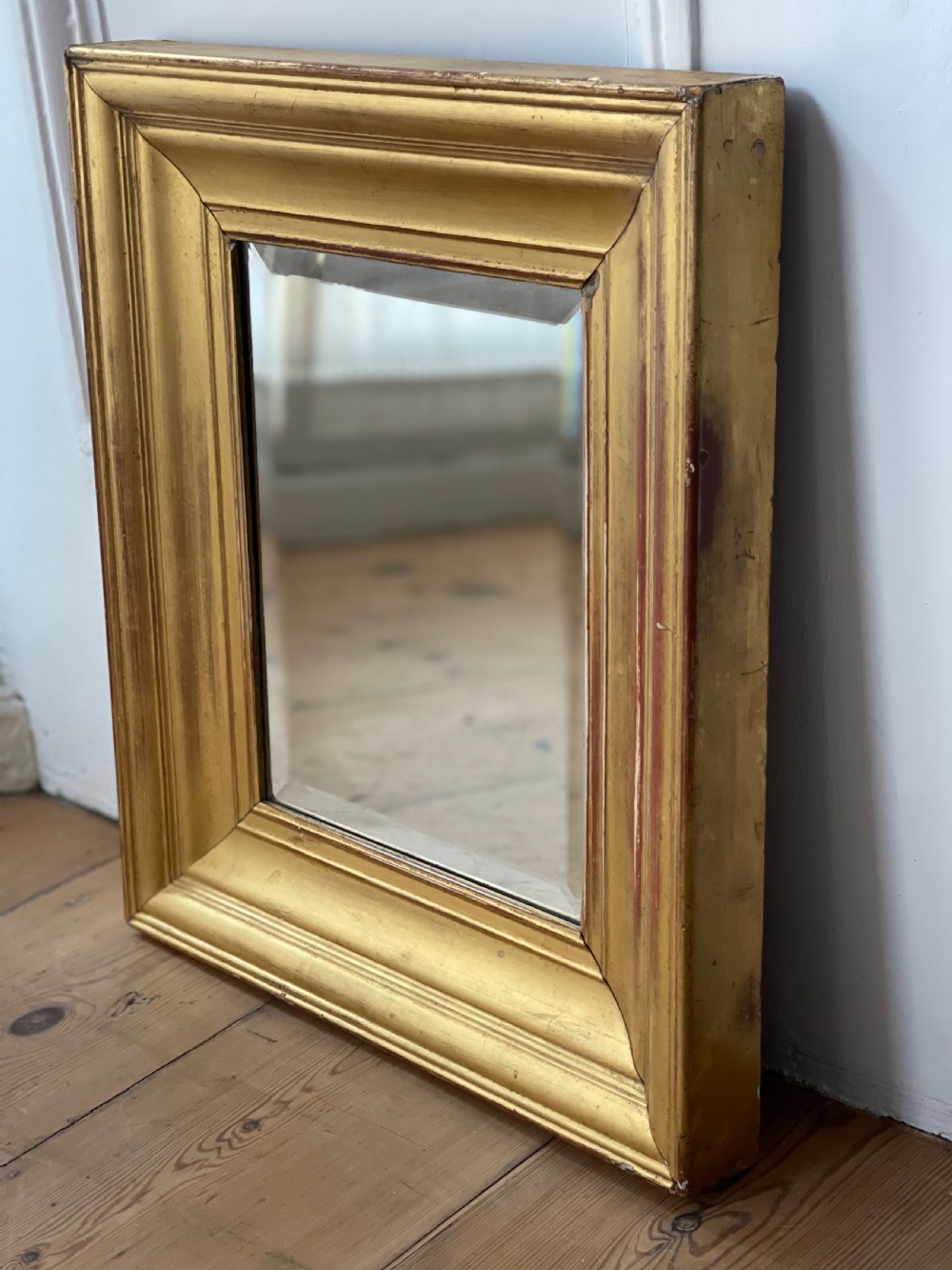 Antique French gilt mirror  View VI