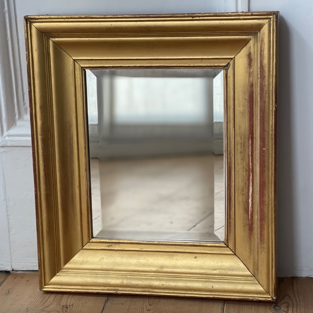 Antique French gilt mirror  View VII