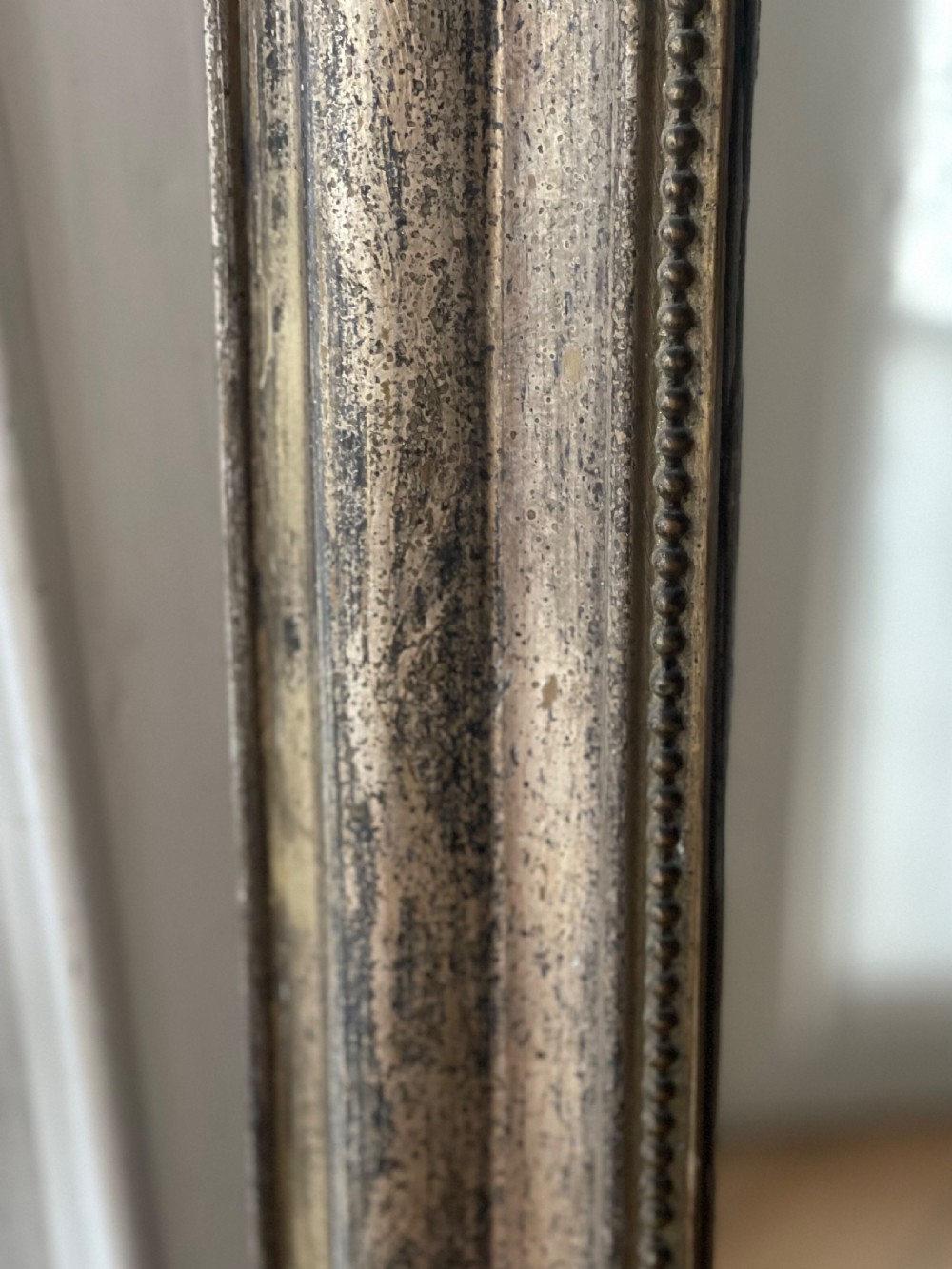 Antique French gilt Louis Philippe mirror View VI