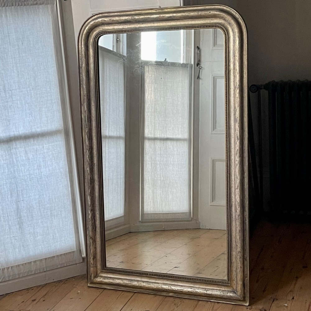 Antique French gilt Louis Philippe mirror View VII