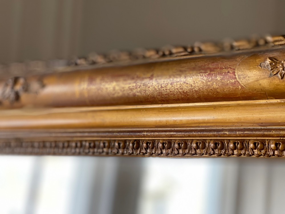 19th century French gilt mirror c1880 - mercury glass View VI
