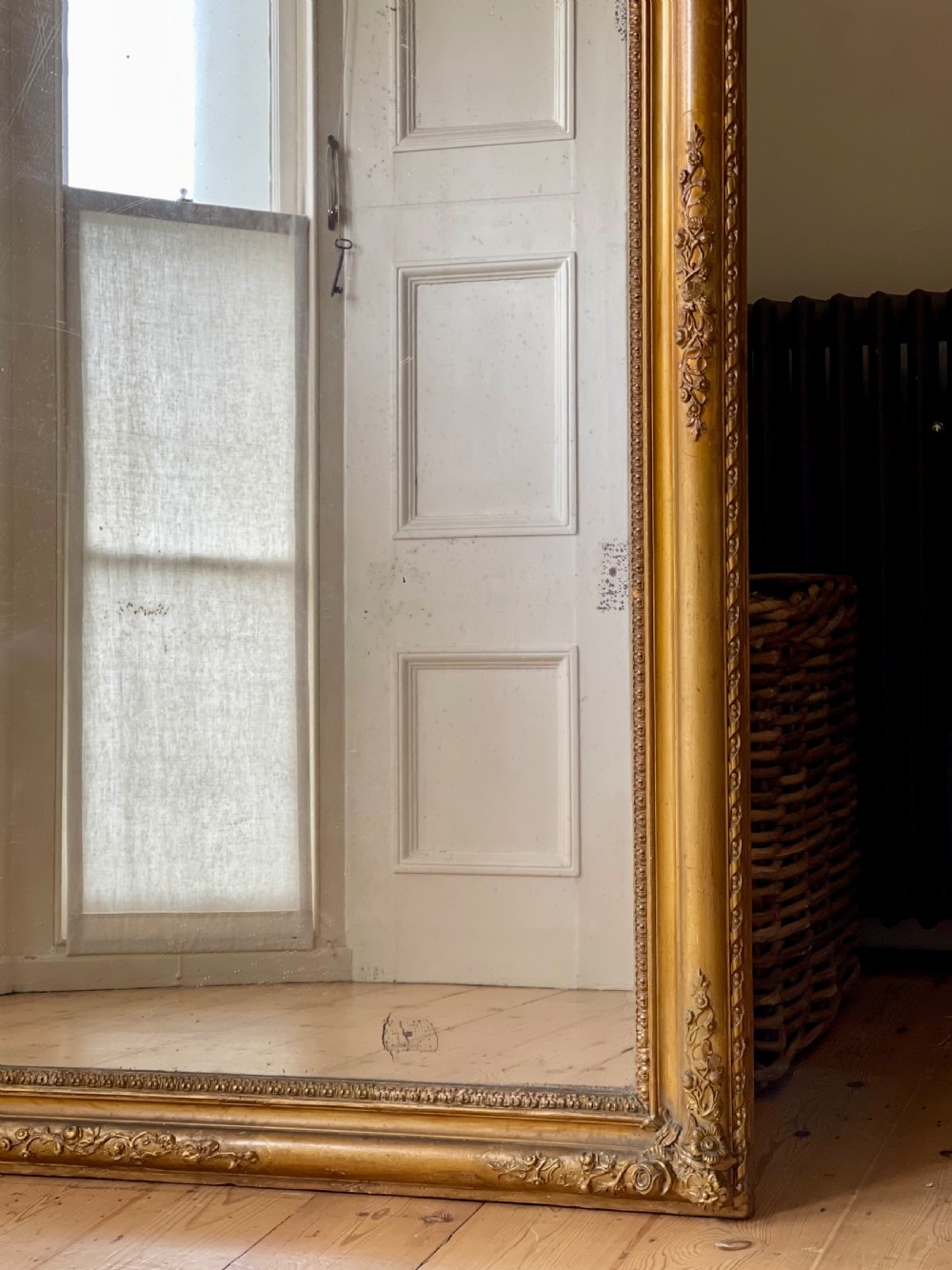 19th century French gilt mirror c1880 - mercury glass View IX