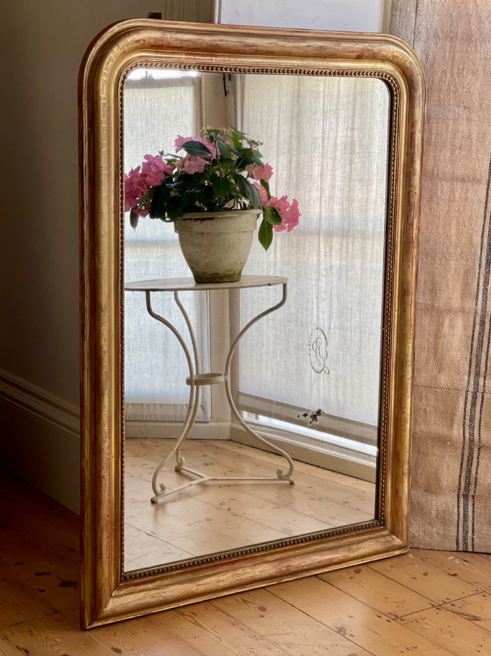 19th century French gilt Louis Philippe mirror c1860