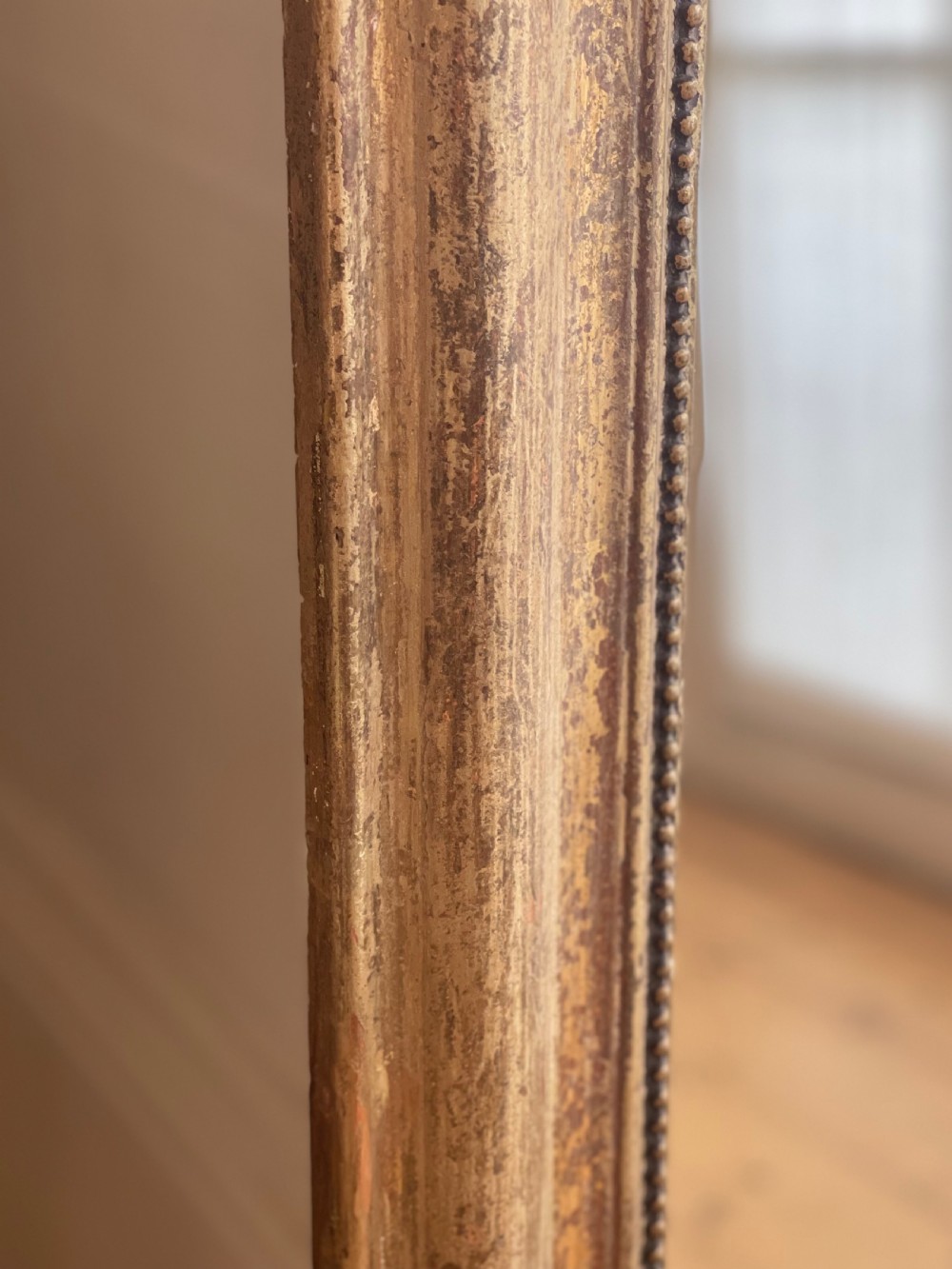 19th century French gilt Louis Philippe mirror
 View II