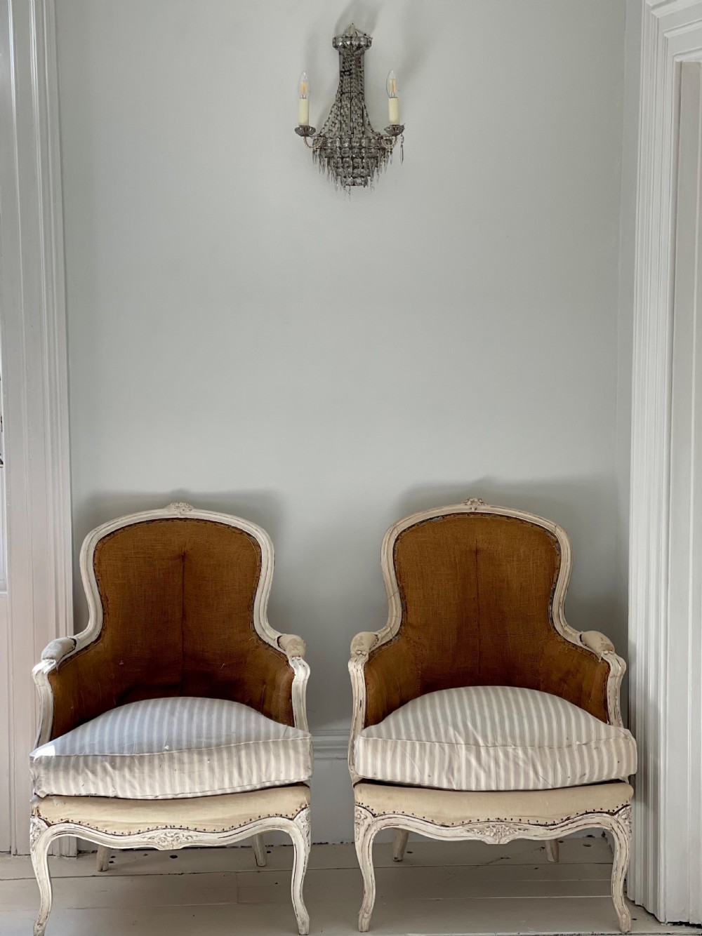 Pair of antique French armchairs View IV