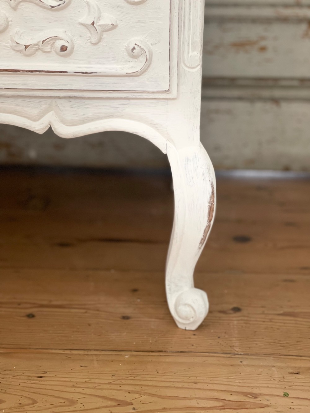 Antique French oak drawers View IV