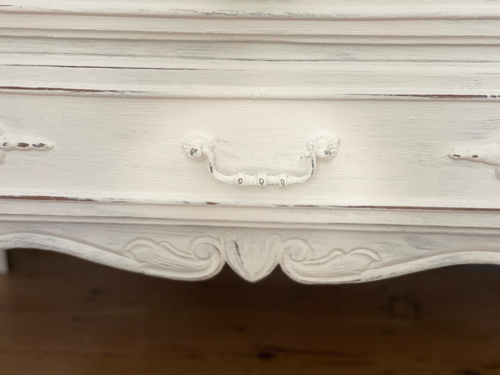 Antique French oak drawers View VI