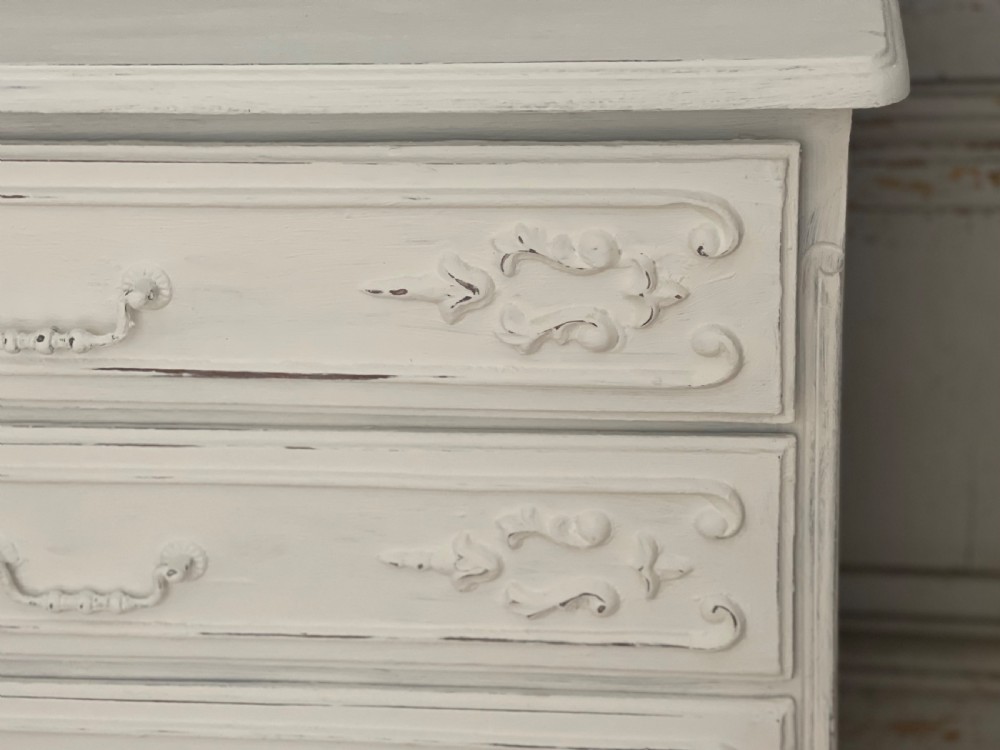 Antique French oak drawers View VII