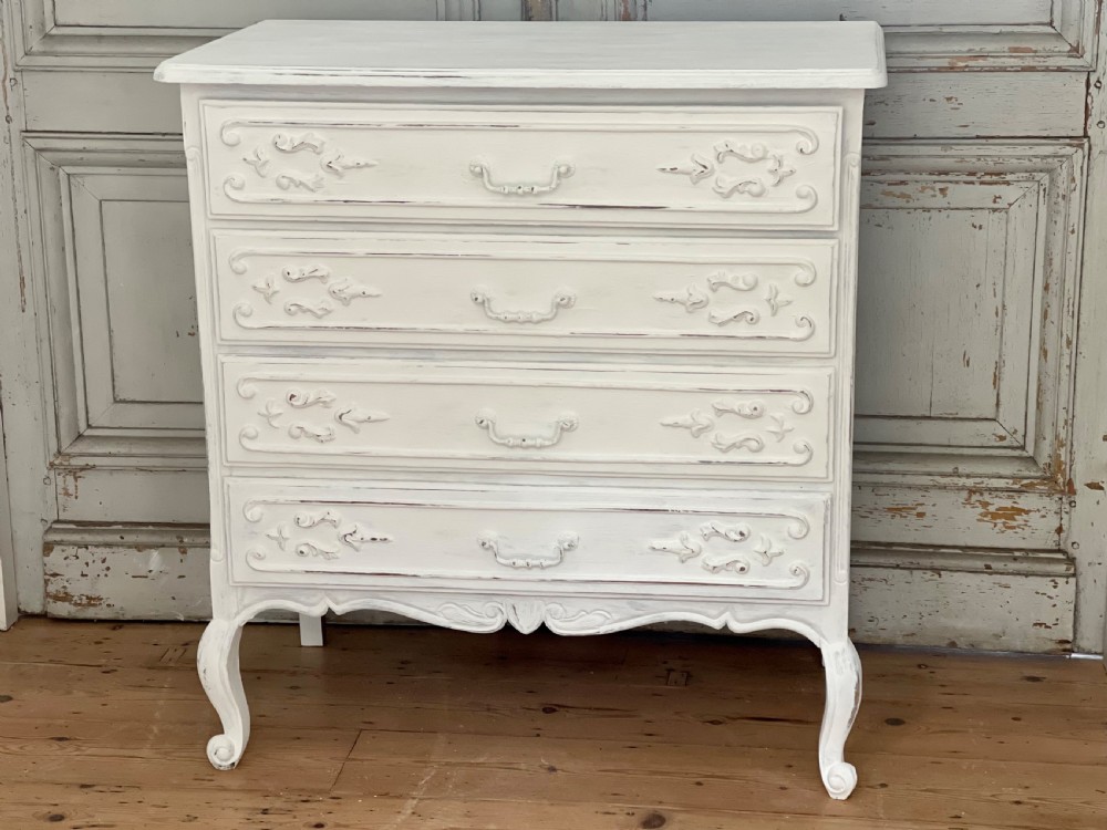 Antique French oak drawers View IX