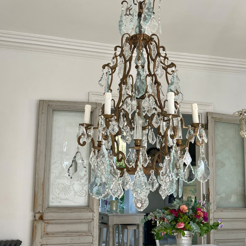 Large French chandelier  View IX