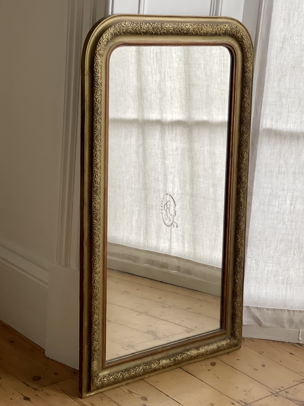 Antique French mirror  View IX