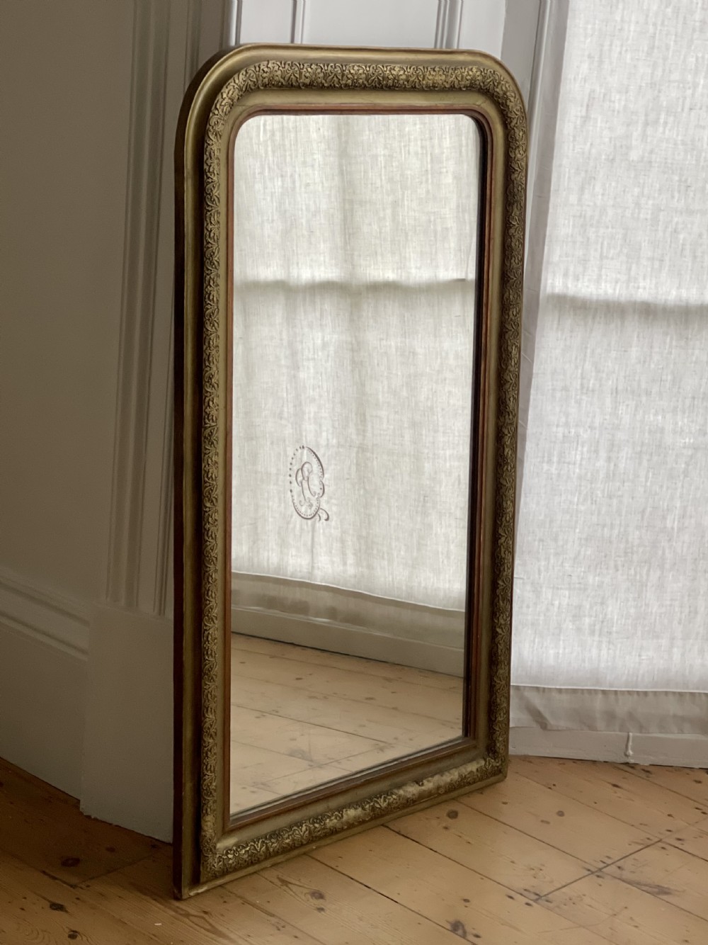 Antique French mirror  View II