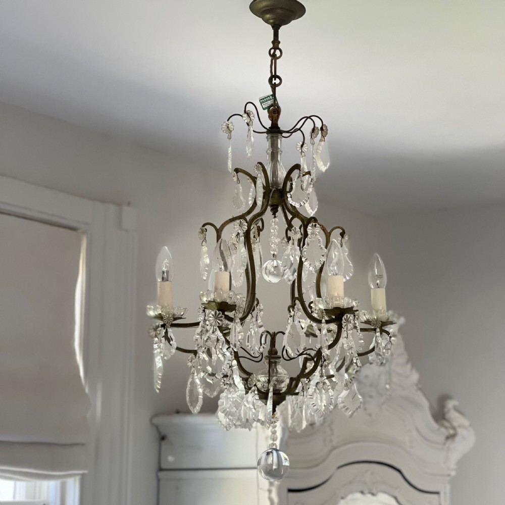 Antique French chandelier  View II