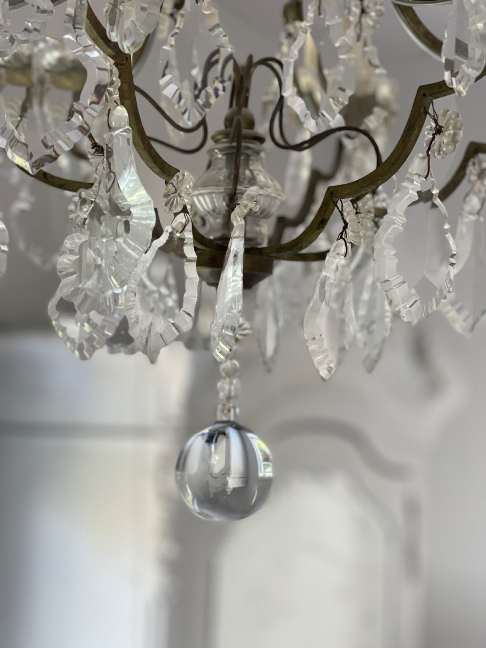 Antique French chandelier  View III
