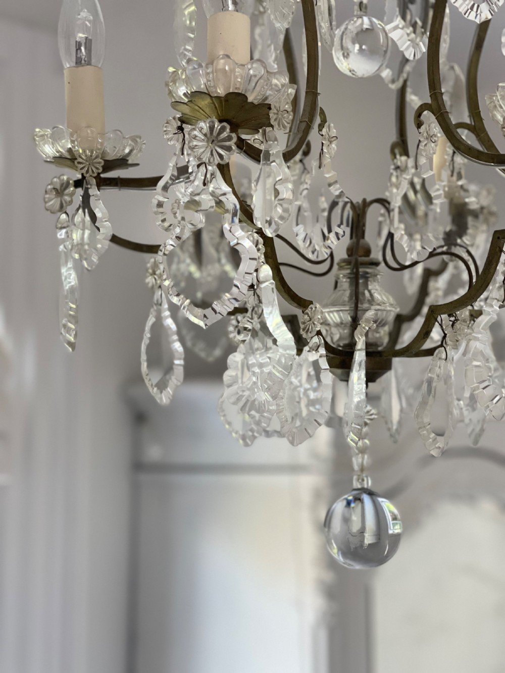 Antique French chandelier  View IV