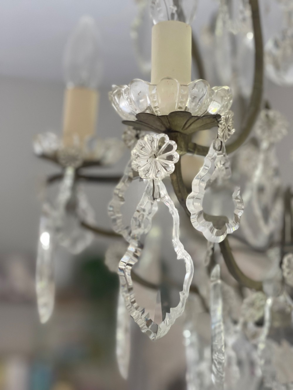 Antique French chandelier  View VIII