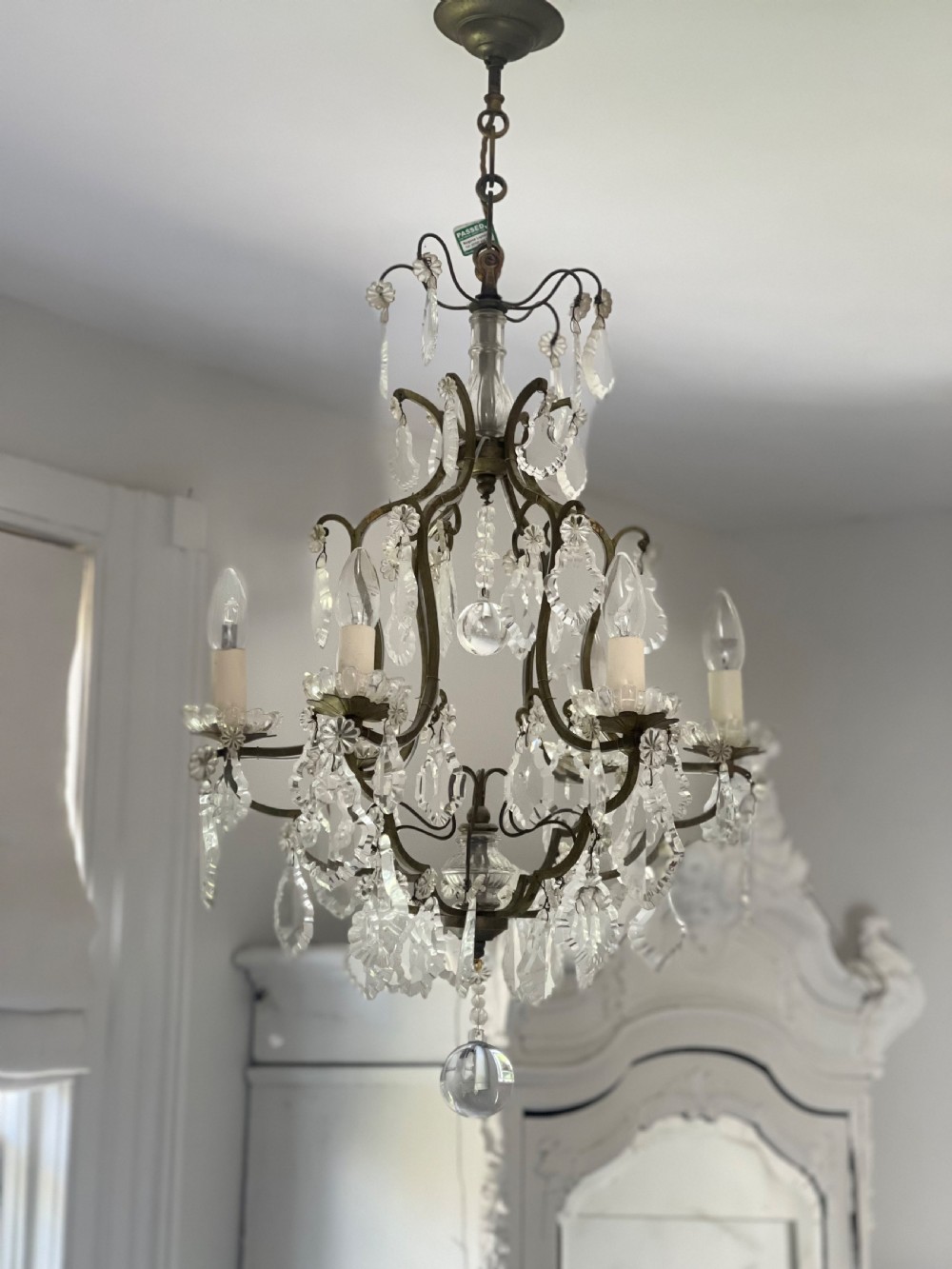 Antique French chandelier  View IX