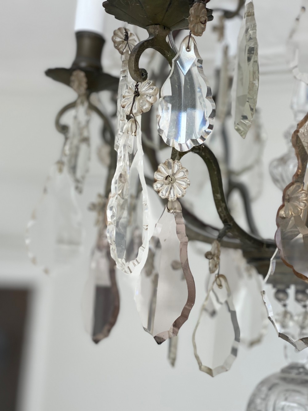 Large antique French chandelier  View VII