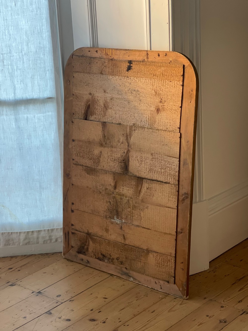 Antique French gilt Louis Philippe mirror View IX