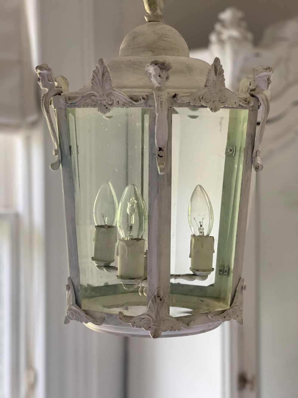 Antique French lantern  View II