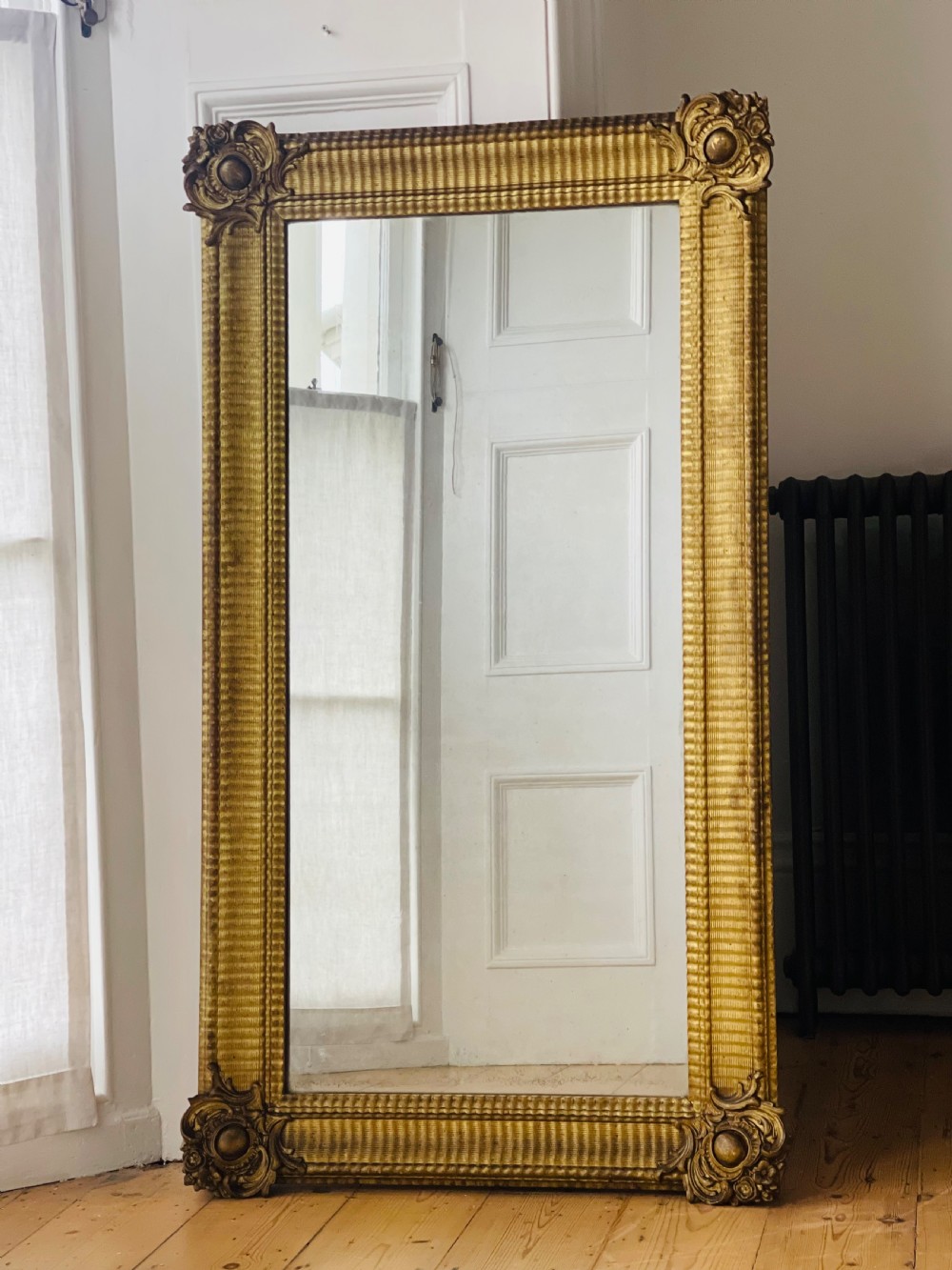 Antique French gilt mirror  View IV