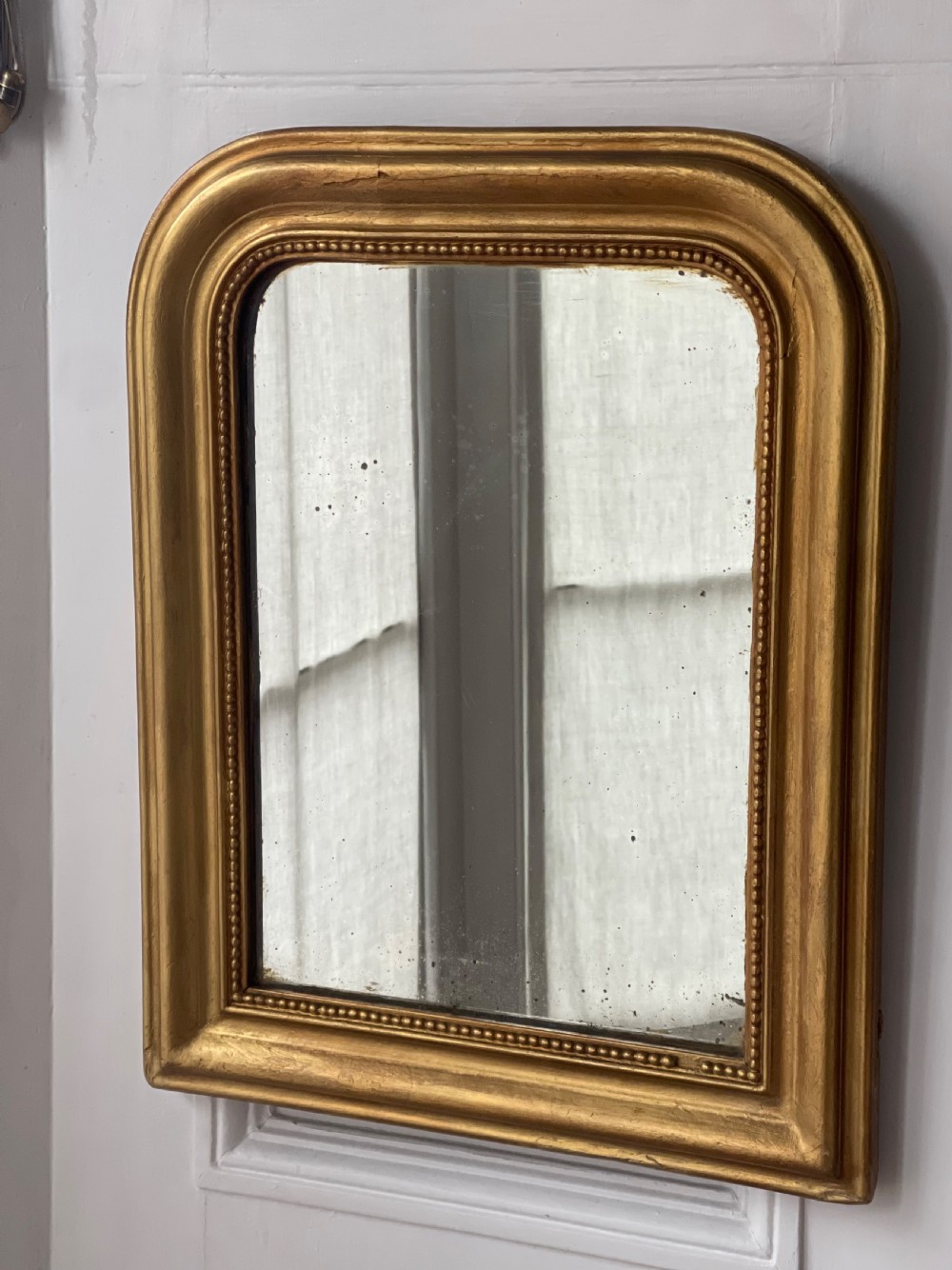 Antique French gilt mirror 