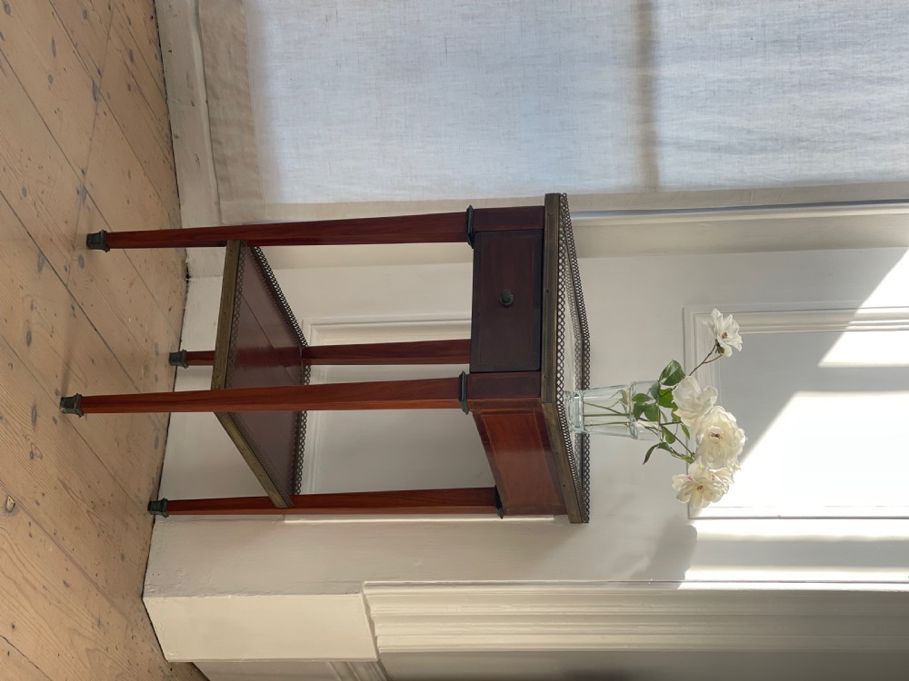 Antique French marble occasional table  View XII
