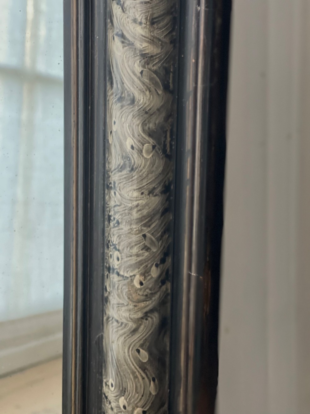 Antique French Louis Philippe mirror View IV
