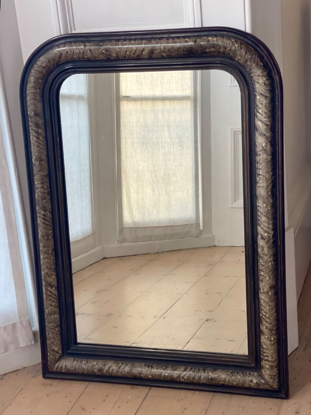 Antique French Louis Philippe mirror View IX