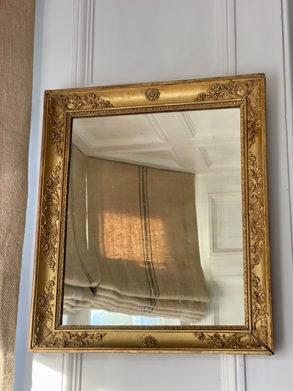 Pair of antique French gilt mirrors View VII