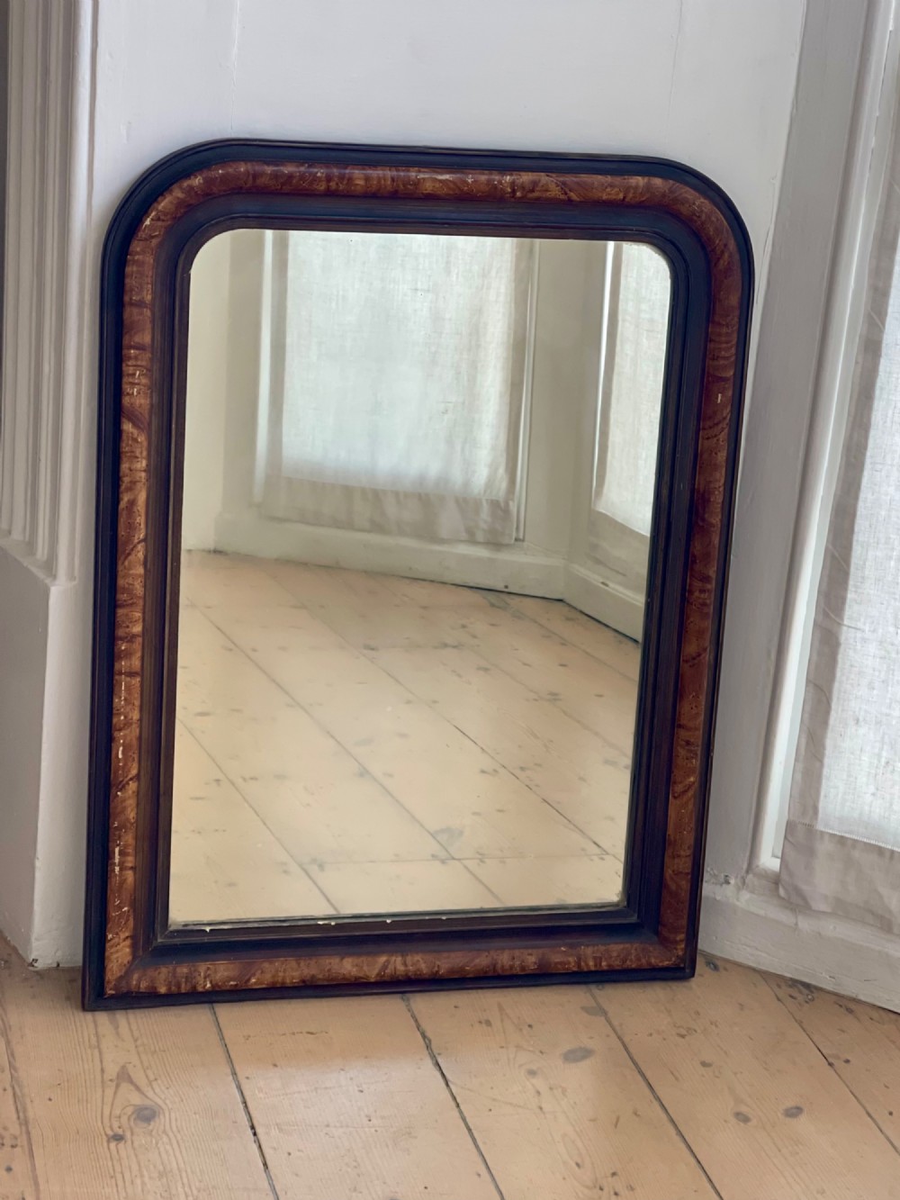 Antique French mirror View II