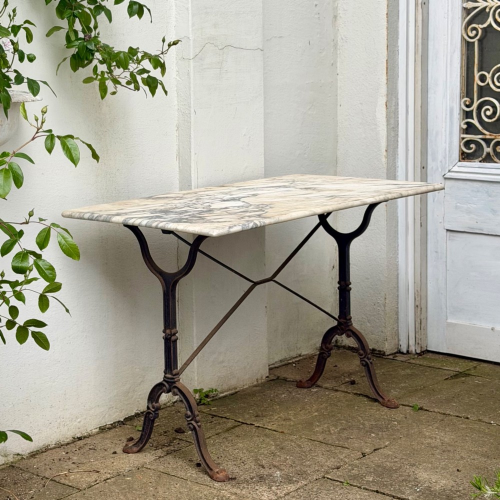 Antique French marble table