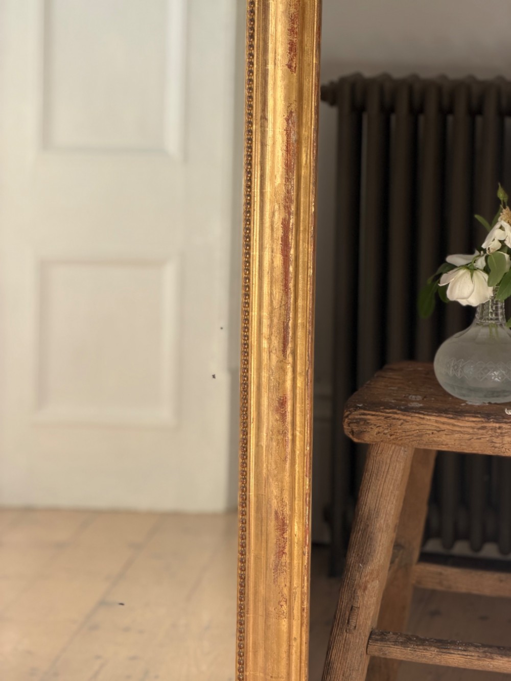 Antique French gilt Louis Philippe mirror c1860 View VI