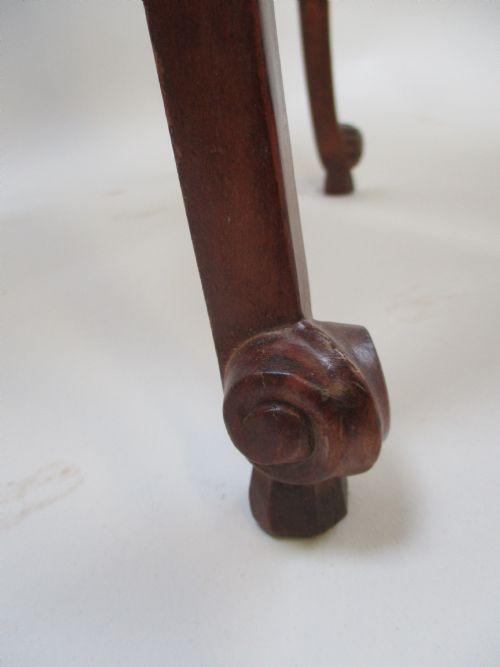 PAIR OF FRENCH ELEGANT FRUITWOOD BEDSIDE TABLES - ADDITIONAL PHOTO 4