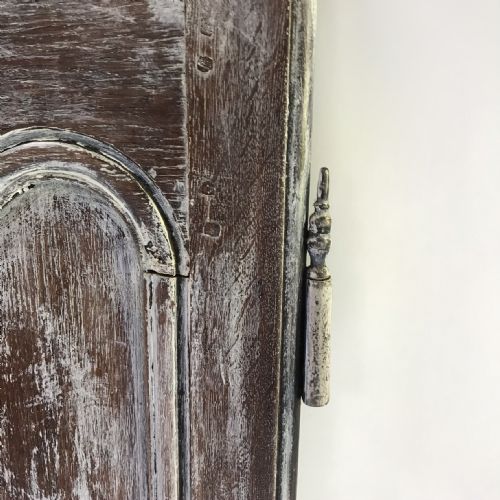 PAIR OF RUSTIC FRENCH PAINTED DOORS - ADDITIONAL PHOTO 5