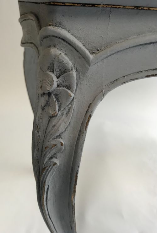 FRENCH DECORATIVE STOOL - ADDITIONAL PHOTO 2