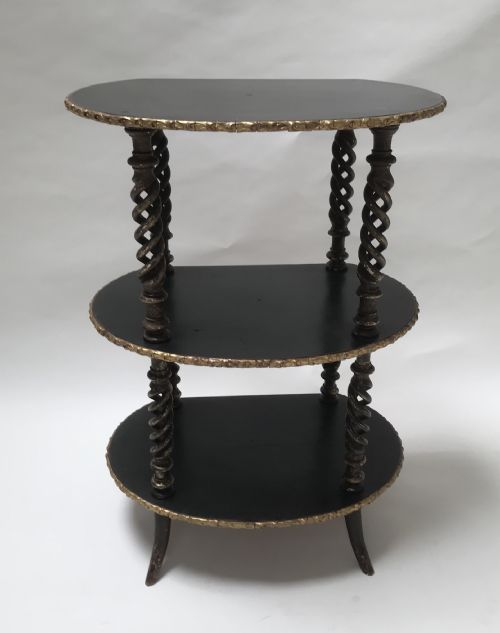 FRENCH ORIGINAL PAINTED WHATNOT - ADDITIONAL PHOTO 2