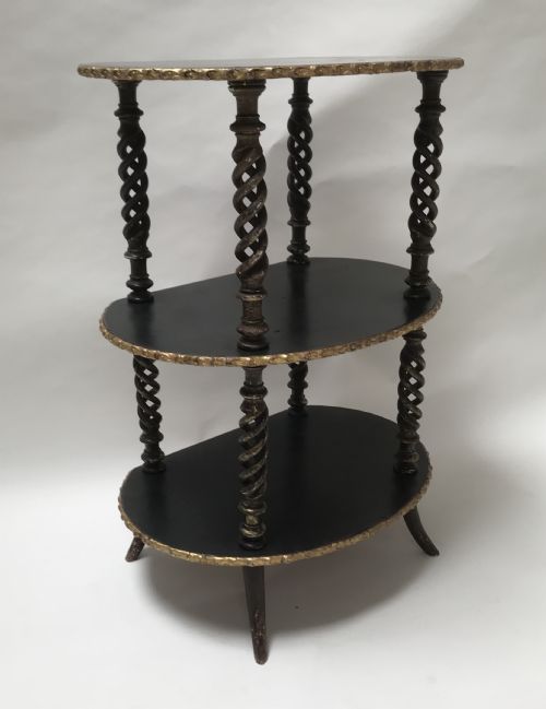 FRENCH ORIGINAL PAINTED WHATNOT - ADDITIONAL PHOTO 3