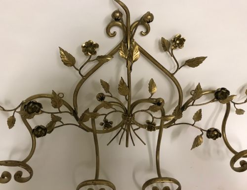 FRENCH GILDED DECIDED HOOK RACK - ADDITIONAL PHOTO 1