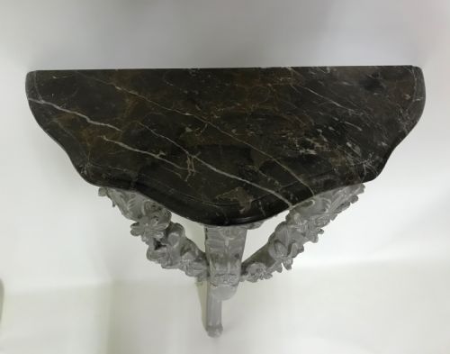 PAIR OF FRENCH WALL CONSOLES - ADDITIONAL PHOTO 2