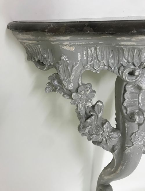 PAIR OF FRENCH WALL CONSOLES - ADDITIONAL PHOTO 3