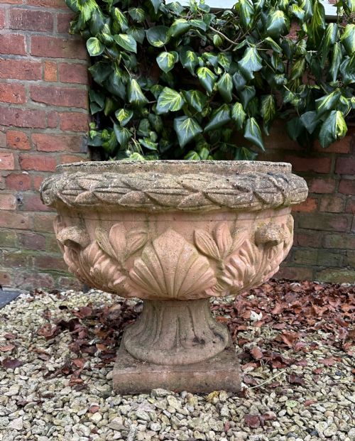 LARGE TERRACOTTA URN
